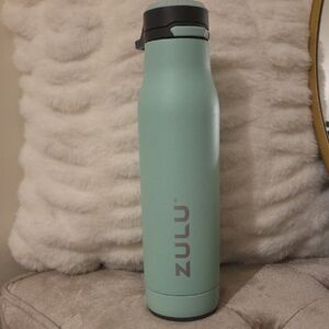 Zulu 24oz Aqua Blue Bottle Thermos